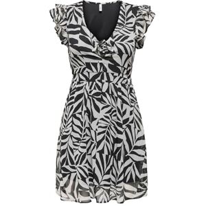 ONLY Onlasta Life S/S Peekaboo Dress WVN, Black, M ONLY Onlasta Life S/S Peekaboo Dress WVN, Black, M
