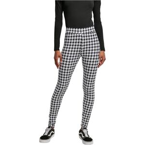 Urban Classics Womens Ladies Soft AOP Leggings, Blackhoundstooth, M UK Urban Classics Womens Ladies Soft AOP Leggings, Blackhoundstooth, M UK