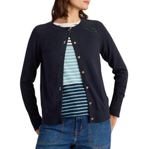 White Stuff Women's Lulu Cardigan Long Sleeve Button Down Sweater, Dark Navy, 10 White Stuff Women's Lulu Cardigan Long Sleeve Button Down Sweater, Dark Navy, 10