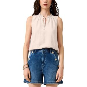 QS s.Oliver Bernd freier GmbH & co. kg/s.Oliver 2180764 Women's Blouse Top, Beige, 18 QS s.Oliver Bernd freier GmbH & co. kg/s.Oliver 2180764 Women's Blouse Top, Beige, 18