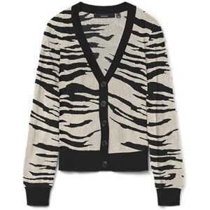 VERO MODA Vmnancy LS V-Neck Cardigan Boo, Black, XS VERO MODA Vmnancy LS V-Neck Cardigan Boo, Black, XS