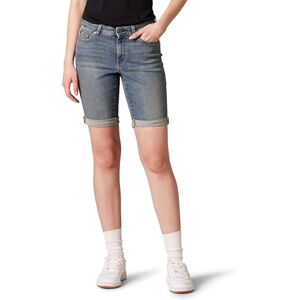 Amazon Essentials Women's Mid-Rise Slim-Fit Bermuda Shorts with Pockets, Vintage Wash, 22 Amazon Essentials Women's Mid-Rise Slim-Fit Bermuda Shorts with Pockets, Vintage Wash, 22