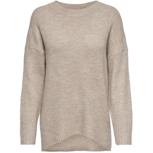 ONLY Female Knitted Jumper Detailed Knitted Jumper, Nomad, L ONLY Female Knitted Jumper Detailed Knitted Jumper, Nomad, L