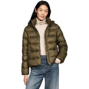 Tommy Hilfiger Women's Down Casual Jacket with Hood, Multicolor (Army Green), XXS Tommy Hilfiger Women's Down Casual Jacket with Hood, Multicolor (Army Green), XXS