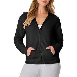 Hanes womensO4637Women's Fleece Full Zip Hood Long Sleeve Hoody Off-White Small Hanes womensO4637Women's Fleece Full Zip Hood Long Sleeve Hoody Off-White Small