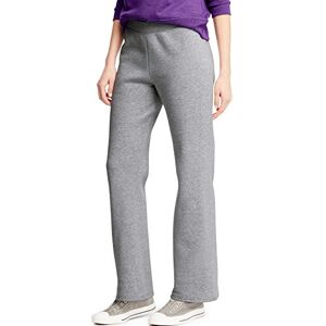 Hanes Women's Open Leg Sweatpants, EcoSmart Fleece Sweats, Regular & Petite, Light Steel, XX-Large, Light Steel, XXL Hanes Women's Open Leg Sweatpants, EcoSmart Fleece Sweats, Regular & Petite, Light Steel, XX-Large, Light Steel, XXL