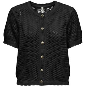 ONLY Women's Onlpaula 2/4 O-Neck Cardigan, Black, S ONLY Women's Onlpaula 2/4 O-Neck Cardigan, Black, S