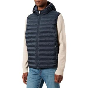 Tommy Hilfiger Women’s Padded Global Stripe Gilet, Blue (Desert Sky), 20 Tommy Hilfiger Women’s Padded Global Stripe Gilet, Blue (Desert Sky), 20