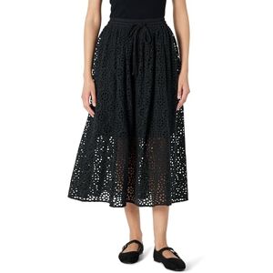 The Drop Giorgi Lace Full Skirt, Black, S The Drop Giorgi Lace Full Skirt, Black, S