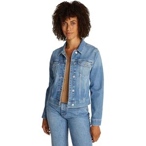 Tommy Hilfiger Women’s Uma Slim Fit Denim Jacket, Blue (Uma), 8 Tommy Hilfiger Women’s Uma Slim Fit Denim Jacket, Blue (Uma), 8