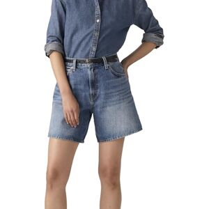 Levi's Women's High Rise Baggy Shorts, Worn Memory Short, 32W Levi's Women's High Rise Baggy Shorts, Worn Memory Short, 32W