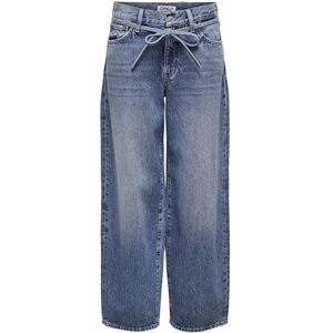 ONLY Womens Onlgianna Mw Straight Dot596 DNM Jeans, Medium Blue (Medium Blue Denim), 31W / 30L UK ONLY Womens Onlgianna Mw Straight Dot596 DNM Jeans, Medium Blue (Medium Blue Denim), 31W / 30L UK
