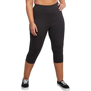 Just My Size Womens Stretch Jersey Capri Pants Black - Just My Size Womens Stretch Jersey Capri Pants Black -