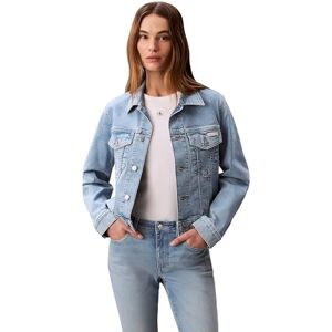 Calvin Klein Women's Ls Classic Trucker Coastal Light LV047F672G Jackets, BLUE, S Calvin Klein Women's Ls Classic Trucker Coastal Light LV047F672G Jackets, BLUE, S