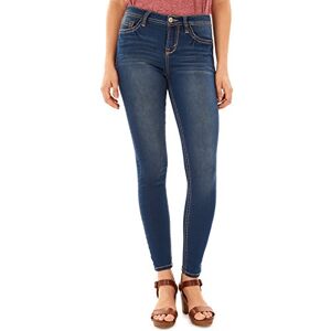 WallFlower Womens Juniors High Rise Irresistible Denim Jegging Long 9 Long Varsity Blue WallFlower Womens Juniors High Rise Irresistible Denim Jegging Long 9 Long Varsity Blue