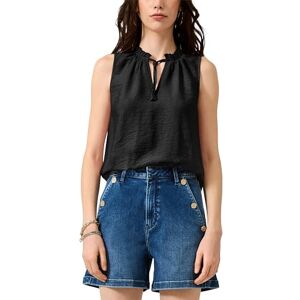 QS s.Oliver Bernd freier GmbH & co. kg/s.Oliver 2180764 Women's Blouse Top, Black, 18 QS s.Oliver Bernd freier GmbH & co. kg/s.Oliver 2180764 Women's Blouse Top, Black, 18