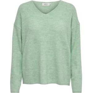 ONLY ONLCAMILLA Female Knitted Jumper, Ether/Detail: Melange, XS ONLY ONLCAMILLA Female Knitted Jumper, Ether/Detail: Melange, XS
