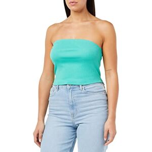 ONLY Women's ONLNESSA S/L Bandeau JRS Vest, Marine Green, S ONLY Women's ONLNESSA S/L Bandeau JRS Vest, Marine Green, S
