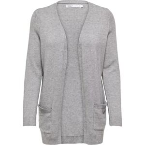 ONLY Women's Onllesly L/S Open Cardigan KNT Noos Cardigan, Ultimate Grey, XS ONLY Women's Onllesly L/S Open Cardigan KNT Noos Cardigan, Ultimate Grey, XS