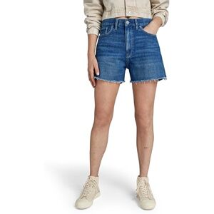 G-STAR Women's High Shorts Clean Edge , Blue (worn in celestial night D24382-D434-G675), 27 G-STAR Women's High Shorts Clean Edge , Blue (worn in celestial night D24382-D434-G675), 27