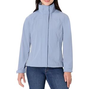 Amazon Essentials Women's Regular-Fit Packable Lightweight Waterproof Rain Jacket, Dusty Blue, XXL Amazon Essentials Women's Regular-Fit Packable Lightweight Waterproof Rain Jacket, Dusty Blue, XXL