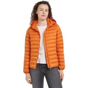Tommy Hilfiger Women's Global Stripe Transitional Padded Jacket, Orange (Autumn Orange), XS Tommy Hilfiger Women's Global Stripe Transitional Padded Jacket, Orange (Autumn Orange), XS