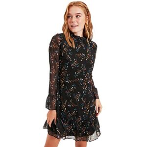 Trendyol Women Mini A-line Regular fit Woven Dress Schwarz Trendyol Women Mini A-line Regular fit Woven Dress Schwarz