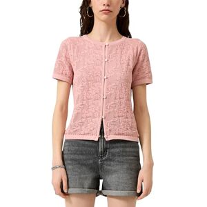 QS s.Oliver Bernd freier GmbH & co. kg/s.Oliver 2181294 Women's Cardigan Half Sleeve, Pink, XL QS s.Oliver Bernd freier GmbH & co. kg/s.Oliver 2181294 Women's Cardigan Half Sleeve, Pink, XL