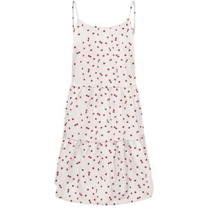 ONLY Onlnova Life Vis CAYA Dress AOP, Cloud Dancer, XS ONLY Onlnova Life Vis CAYA Dress AOP, Cloud Dancer, XS