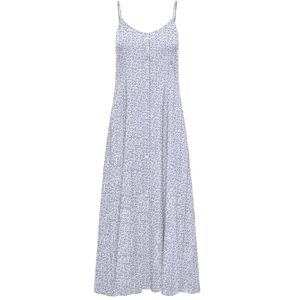 ONLY Onlnova Life Elite Gigi Long Dress AOP, Midnight Navy, L ONLY Onlnova Life Elite Gigi Long Dress AOP, Midnight Navy, L