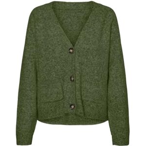 VERO MODA Female Cardigan VMBOOM Cardigan, Cypress, S VERO MODA Female Cardigan VMBOOM Cardigan, Cypress, S