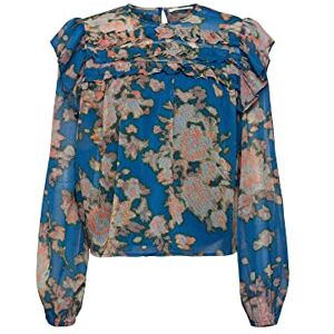 ESPRIT Women's 092CC1F305 Blouse, 458/TEAL Blue 4, XS ESPRIT Women's 092CC1F305 Blouse, 458/TEAL Blue 4, XS