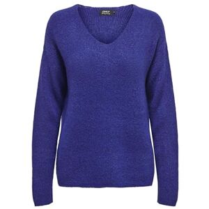 ONLY Women's Onlcamilla V-Neck L/S Jumper KNT Noos Sweater, Bluing/Detail: Melange, XL ONLY Women's Onlcamilla V-Neck L/S Jumper KNT Noos Sweater, Bluing/Detail: Melange, XL
