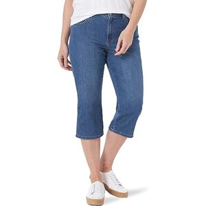 Lee Women's Relaxed Fit Capri Pant, Soar, 14 US Lee Women's Relaxed Fit Capri Pant, Soar, 14 US