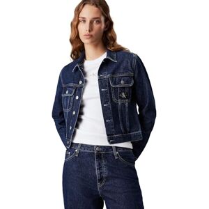 Calvin Klein Women's Cropped 90's Denim Jacket, Blue (Denim Medium), 5XL Calvin Klein Women's Cropped 90's Denim Jacket, Blue (Denim Medium), 5XL