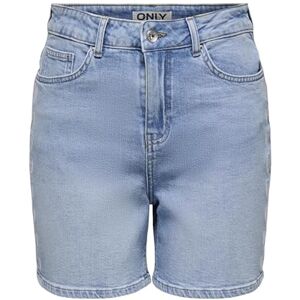 ONLY Women's Onljosephine Stretch Emb Shorts DNM Azg, Light Blue (Light Blue Denim), XL ONLY Women's Onljosephine Stretch Emb Shorts DNM Azg, Light Blue (Light Blue Denim), XL