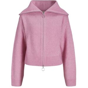 JJXX Jack & Jones JXGILLY Female Cardigan, Moonlite Mauve/Detail:/Vanilla Ice Neck Piping, XS JJXX Jack & Jones JXGILLY Female Cardigan, Moonlite Mauve/Detail:/Vanilla Ice Neck Piping, XS