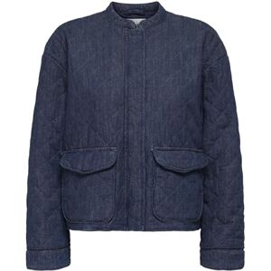 ONLY Women's Onlhallie Quilted DNM Jacket AKM Noos, Dark denim blue, M ONLY Women's Onlhallie Quilted DNM Jacket AKM Noos, Dark denim blue, M