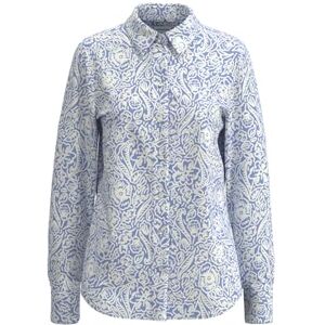 Seidensticker Women's Blouse Shirt Blouse Regular Fit Easy to Iron Shirt Blouse Collar Long Sleeve, Blue, 20 Seidensticker Women's Blouse Shirt Blouse Regular Fit Easy to Iron Shirt Blouse Collar Long Sleeve, Blue, 20