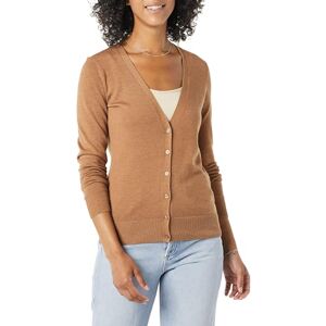 Amazon Essentials Women's Lightweight Cardigan Sweater, Camel Heather, XXL Amazon Essentials Women's Lightweight Cardigan Sweater, Camel Heather, XXL