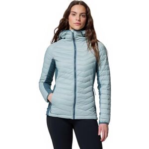 Columbia Women's Powder Pass 2 Hybrid Hooded Jacket, Hooded Puffer Jacket, Crushed Blue/Everblue, M Columbia Women's Powder Pass 2 Hybrid Hooded Jacket, Hooded Puffer Jacket, Crushed Blue/Everblue, M