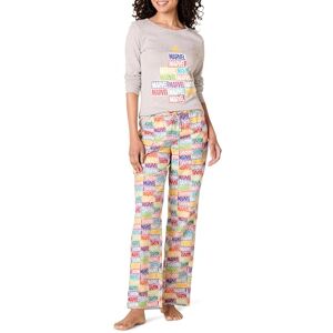 Amazon Essentials Disney Marvel Star Wars Women's Flannel Pyjama Sleep Sets, Marvel Holiday Bricks Womens, XL Amazon Essentials Disney Marvel Star Wars Women's Flannel Pyjama Sleep Sets, Marvel Holiday Bricks Womens, XL