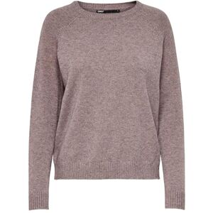 ONLY Womens Onlrica Life L/S Jumper KNT Noos Sweater, Rose Brown/Detail: W Melange, S UK ONLY Womens Onlrica Life L/S Jumper KNT Noos Sweater, Rose Brown/Detail: W Melange, S UK
