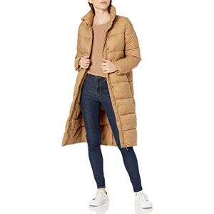Amazon Essentials Women's Lightweight Full-Zip Water-Resistant Long Cocoon Puffer Winter Coat, Mushroom Brown, XL Amazon Essentials Women's Lightweight Full-Zip Water-Resistant Long Cocoon Puffer Winter Coat, Mushroom Brown, XL