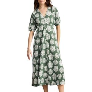 White Stuff Megan Jersey Dress Long Sleeve V-Neck Dress for Comfort and Style Green PR Size 38R White Stuff Megan Jersey Dress Long Sleeve V-Neck Dress for Comfort and Style Green PR Size 38R