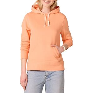 Amazon Essentials Women's French Terry Fleece Pullover Hoodie, Melon Orange, M Amazon Essentials Women's French Terry Fleece Pullover Hoodie, Melon Orange, M