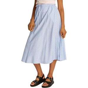 Tommy Hilfiger Women’s Crinkle Viscose Mix Midi Skirt, Multicolor (Multiple STP/Ivory Silk), 42W Tommy Hilfiger Women’s Crinkle Viscose Mix Midi Skirt, Multicolor (Multiple STP/Ivory Silk), 42W