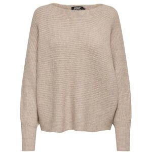 ONLY Womens Onldaniella KNT Noos L/S Pullover Sweater, Nomad, M UK ONLY Womens Onldaniella KNT Noos L/S Pullover Sweater, Nomad, M UK