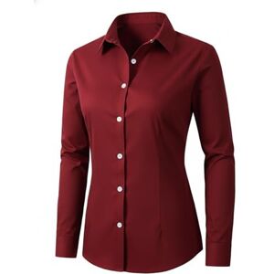 Beninos Benibos Women's Formal Work Wear White Simple Shirt (225 White, M) Beninos Benibos Women's Formal Work Wear White Simple Shirt (225 White, M)