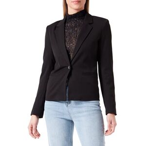 Object Women's Objlisa L/S Button Blazer Noos Short Blazer, Black, 14 Object Women's Objlisa L/S Button Blazer Noos Short Blazer, Black, 14